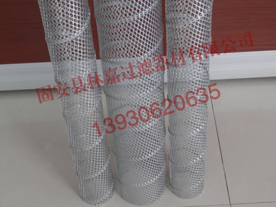 菱形絲網螺旋咬口骨架